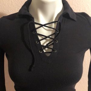 NWT Black Hollister Shirt